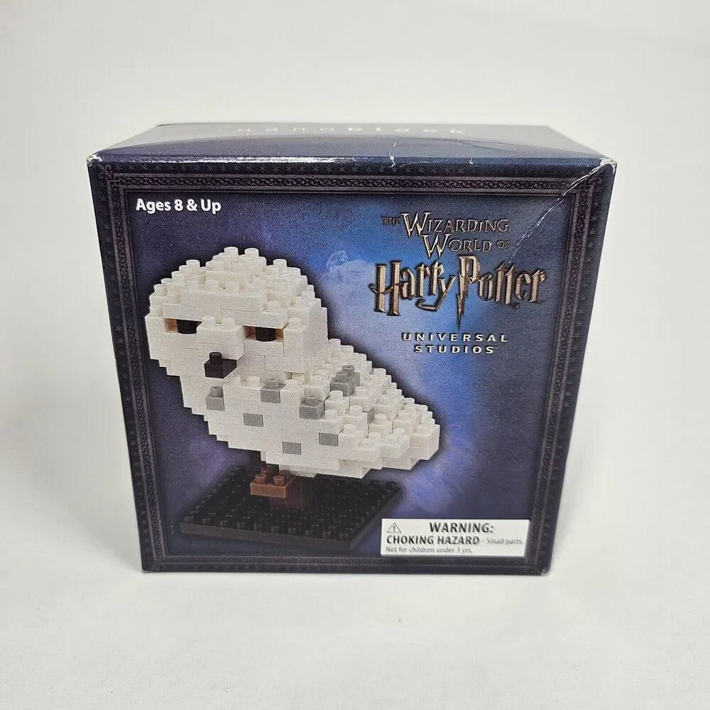 Harry Potter Hedwig Owl Nanoblocks Universal Parks Exclusive